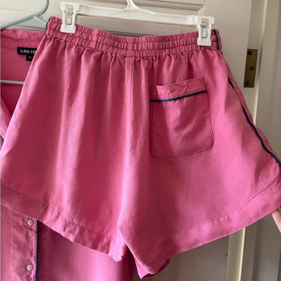 Pink Button-Up Pajama Set - Picture 3 of 6